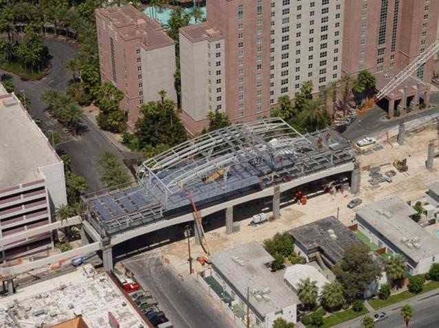 Monorail Transportation Structure & Station: Steel Roof and Platform, Precast Prestressed Concrete Girders & Reinforced Concrete Foundation